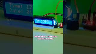 Simple Alarm clock ⏰ using Arduino and Buzzer #arduino #arduinonano #buzzer #arduinoproject