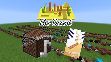 Minecraft: Dancing Line - The Desert with Note Blocks