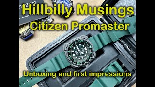 Citizen Eco-Drive Promaster BN0228-06W - Desktop unboxing and first impressions by Hillbilly Musings 275 views 1 month ago 11 minutes, 27 seconds