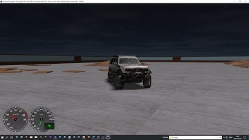 OrionX3D Newton4 Multibody Vehicle - testing 2 - WIP.