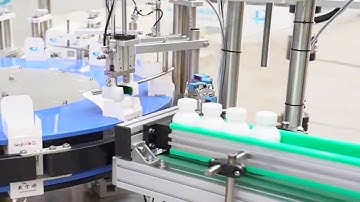 bottles feeding cartoning machine vertical type cartoner | máquina estuchadora de botellas