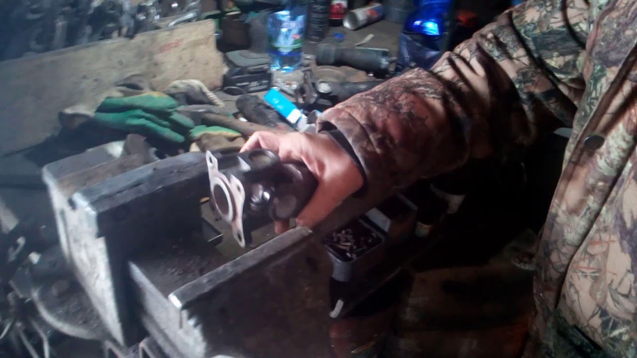 Замена крестовин карданов квадрацикла cfmoto 500 - YouTube