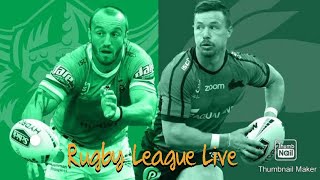 Nrl saturday night footy: rabbitohs vs ...