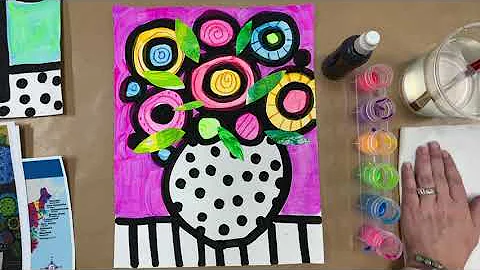 2nd Grade Heather Galler Inspired Bouquet