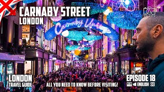 Carnaby Street Soho London Travel Guide Vlog
