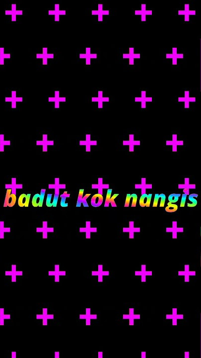 BADUT KOK NANGIS.. meng sad 😉