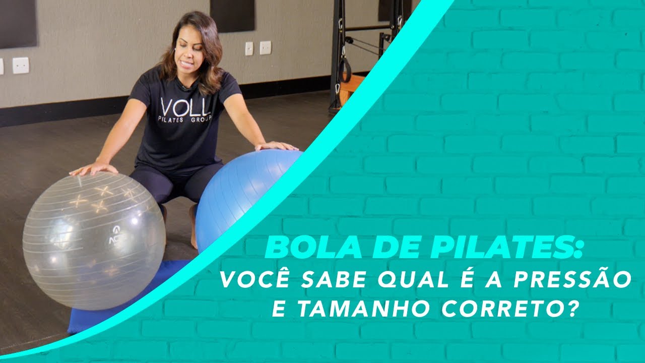 Bola de Pilates: você sabe qual é a pressão e tamanho correto? 