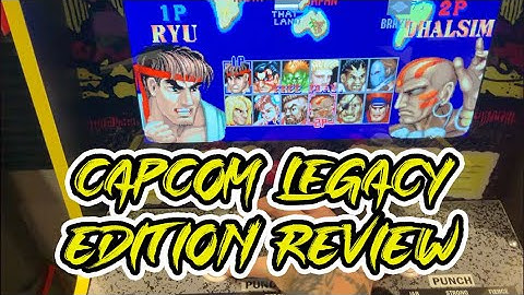 Capcom Legacy Edition Street Fighter II Arcade1Up Review