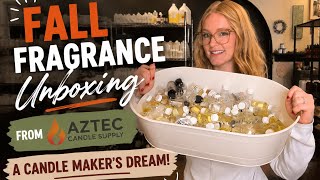 Fall Fragrance Oil Unboxing - Aztec Candle Supply