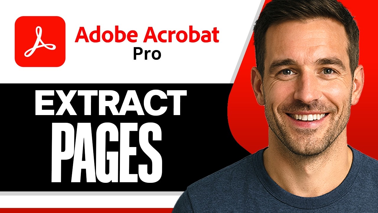 Adobe Extract Panel How To Extract Pages In Adobe Acrobat (Easiest Way) (2026 Guide) - YouTube