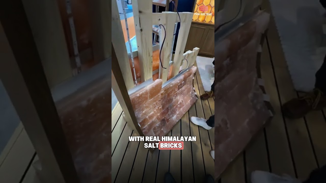 Стена из гималайской соли своими руками: преобразите свое пространство с помощью соляных кирпичей