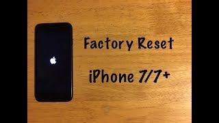 How to factory reset an iphone 7 back settings. through without a
computer. the f...