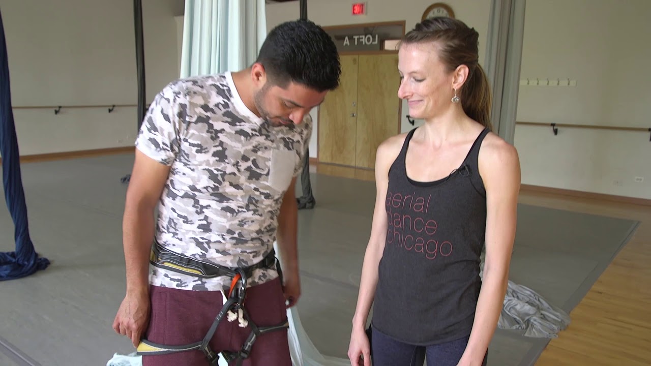 Basics of silks, rope & harness dancing - YouTube