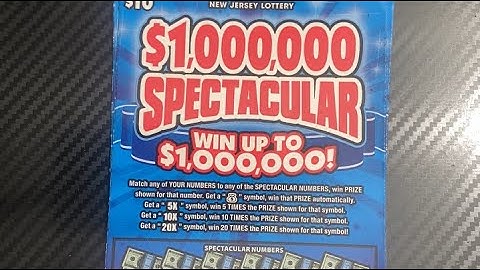 💵A 5X Symbol! Nice Session of $1,000,000 Spectacular! NJ Lottery💵