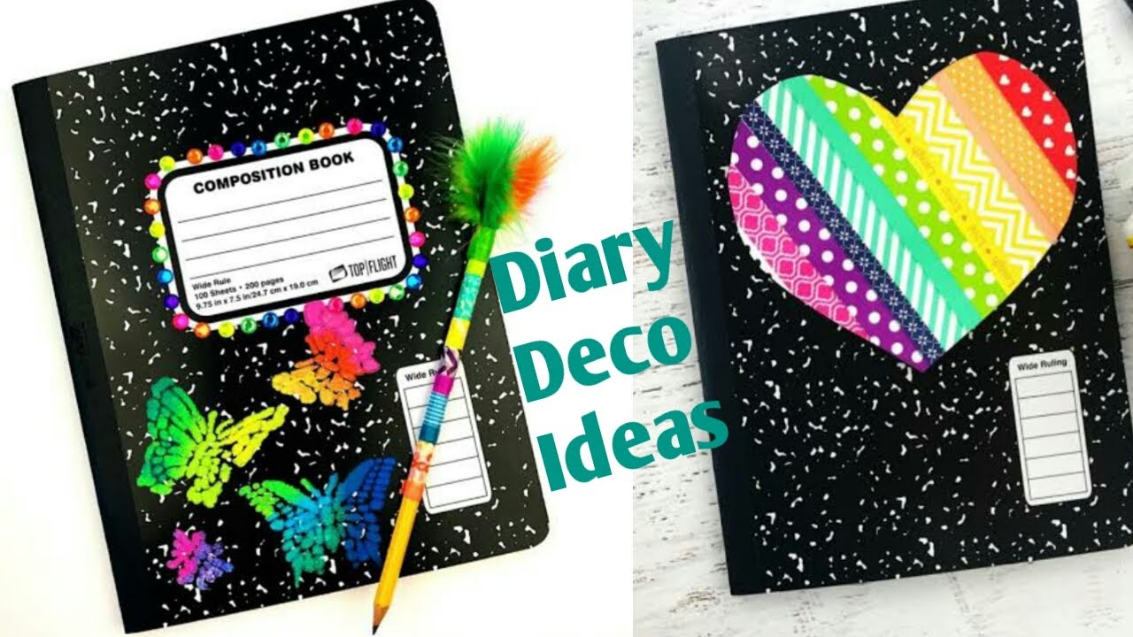 homework diary decoration