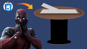 Pure CSS 3D Table Animation | 3D Animation in CSS Tutorial