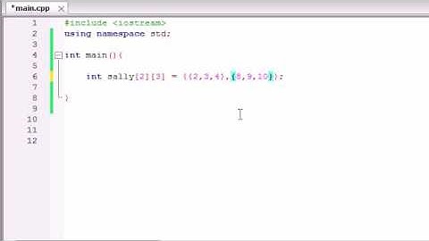 Buckys C++ Programming Tutorials   36   Multidimensional Arrays