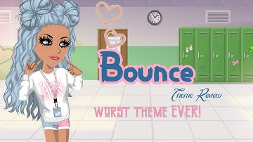 Bounce Theme Review | Lollypop girl red MSP