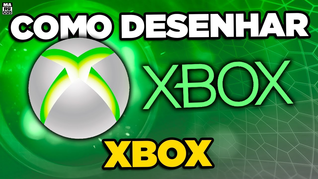 APRENDA a DESENHAR o XBOX! ❎ 