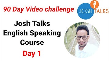 First day after doing Josh Talks English Speaking course 90 day course