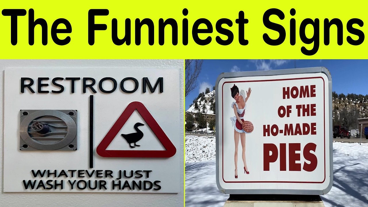 The Funniest Sign Ever Spotted in Public – You’ll Laugh Harder Than You Should! || Happy Panda