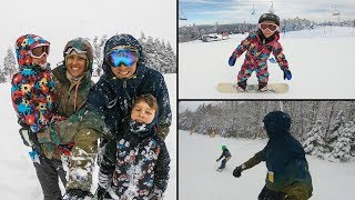 FAMILY SNOWBOARD Trip  |  Snowshoe, WV