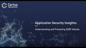 Application Security: Understanding and Preventing SSRF Attacks