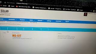 MSCIT Center Renewal ProcessHow to apply , Network Operation EOI Solar Login solar/ef screenshot 5