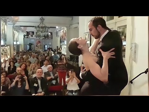 Academia Nacional del Tango.Magdalena Viñas y Rodrigo Barraza. Invitados por José María Kokubu. 2018