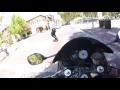 Me getting rear ended on my motorcycle