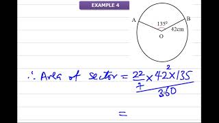 Area and Perimeter of a Sector [Digital School, CCSCAT - (Video 4)]