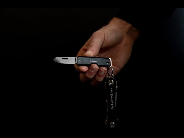 KeySmart Dapper 100, Slim Keychain Gentleman's Knife