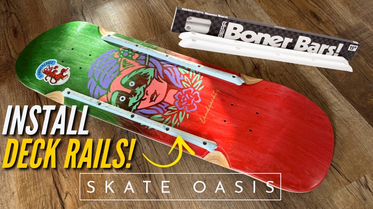 Установка рейлингов на палубе как профессионал | Руководство по установке скейтборда