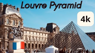Louvre Pyramid, A Dreamy Day In Paris