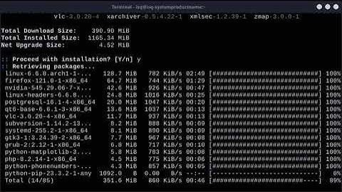 Signature from "Levon Kayan (BlackArch Developer)" is unknown trust