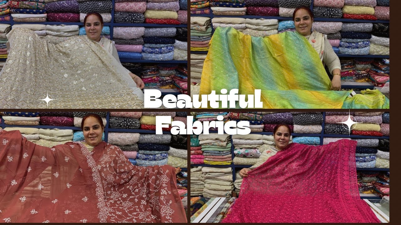 FabricFrenzy:LatestCollection#Fashiontrends #Sewingtips#TextileLovers #Sewingluxury#TextileDesign