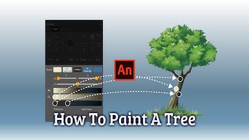 How to Paint a Tree In Adobe Animate CC | PAI, Free Painting Assistant Extension