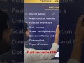 Vectors Faa maths 2026 #jkssb #jkonlinehelp #jkssbexam #jksmarttips