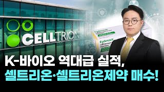 K-바이오 역대급 실적, 셀트리온·셀트리온제약 매수!