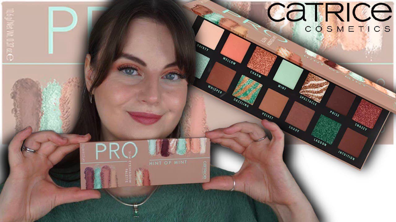 Catrice Cosmetics PRO HINT OF MINT SLIM Palette | Zwei Looks + Tutorial + Review | Unwissend Schön