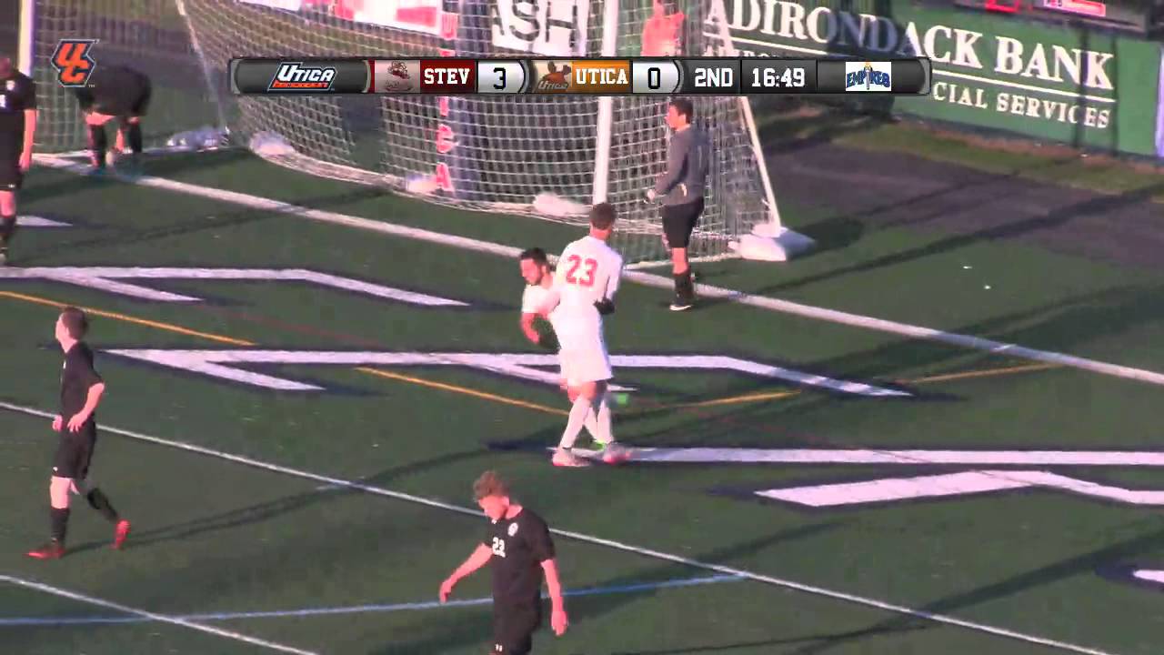 Shane Ruffing Breaks Utica College Scoring Record Youtube