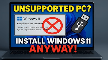 How to Install Windows 11 on Unsupported Hardware (Bypass TPM & Secure Boot) – 2025 Guide)