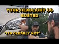 Cop Gets Called Out For Lying About A Busted  Headlight
