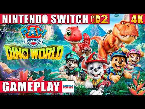PAW Patrol: Dino World Nintendo Switch 2 Gameplay