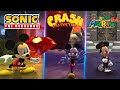 CASTLE OF ILLUSION STARRING MICKEY MOUSE HUELE A SONIC, CRASH BANDICOOT Y MARIO BROS