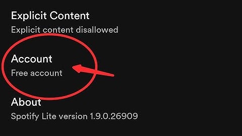 How to check your account in Spotify lite, Spotify lite me account kaise check kare