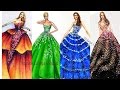 Fashion Illustrations Compilation Part 3 - Sparkling Gowns