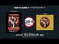 ã€Œé¬¼æ»…ã®åˆƒã€ã‚ªãƒ¼ã‚±ã‚¹ãƒˆãƒ©ã‚³ãƒ³ã‚µãƒ¼ãƒˆï½žé¬¼æ»…ã®å¥ï½žéŠéƒ­ç·¨ / 2024å¹´4æœˆ24æ—¥(æ°