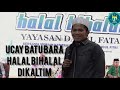 Ucay batu bara  ceramah halal bi halal  di kaltim