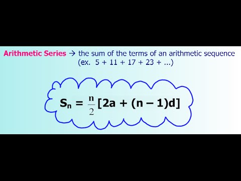 6.6 - Arithmetic Series I - YouTube